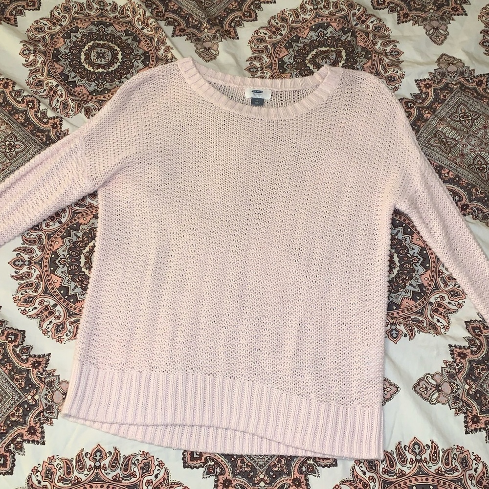 Pink sweater